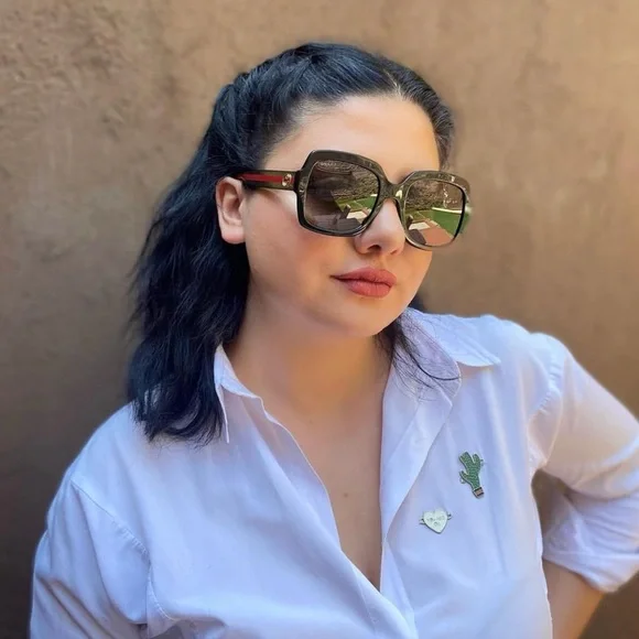 New - GUCCI Shiny Havana Square Sunglasses
GG0036S 003 54 Gucci | Accessories | Authentic New Gucci Shiny Havana  main image 2